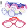 high quality Enviromental TR90 prescription glasses round frames flexible hingless temple including adjustable strap for infant