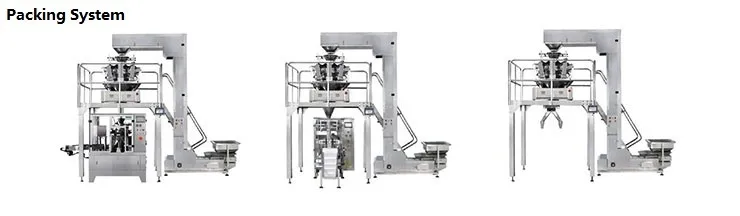 Good quality rocca leaves salad vegetable packing machine for big target weight