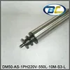 Double Sprocket Stainless Steel Motorized Roller Conveyor, Diameter 50mm Drum Motor 110V 220V 400V