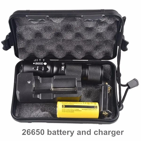 5 Mode High Power Flashlight Tactical Led Flashlight Military