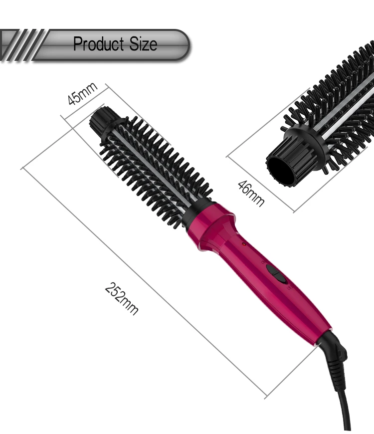 2018 hottest curler hair straightener brush