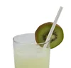 7.75" Eco Friendly biodegradable pajillas papel Wrapped White drinking Paper Straws 1000/2000 per Case