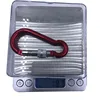 8mm multicolor laser logo Factory price D type aluminum snap hook with screw