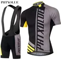 PHTXOLUE Cycling Clothing Quick Dry Mtb Bike Jersey Set Bicycle Cyle Clothes Wear Roupa Ciclismo Summer