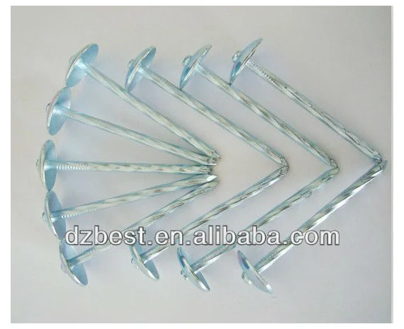 roofing nails umbrella head 