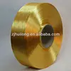 pet chips and master batch dope dyed polyester yarn fdy 150 / 48 BR with factory competitive price for knitting use