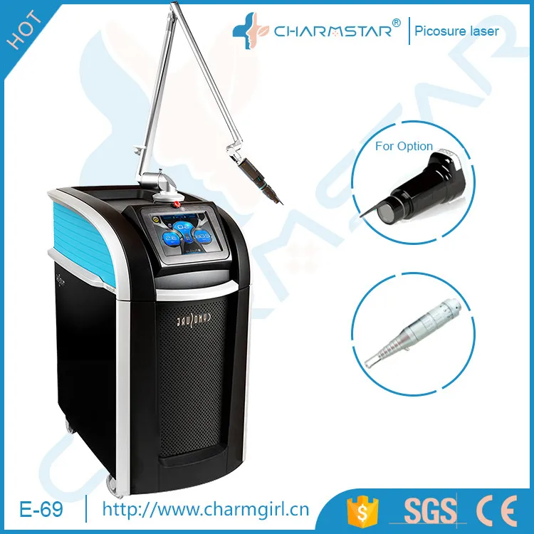 New machine Picosecond laser 755nm PicoSure for Facial Rejuvenation with focus lens array