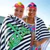 custom 100% cotton sublimation printing beach towel and bath towel fro kids gift