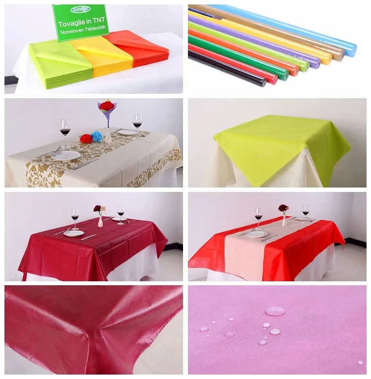 New Product 50gram Disposable Nonwoven Table Cover Roll Buy Table