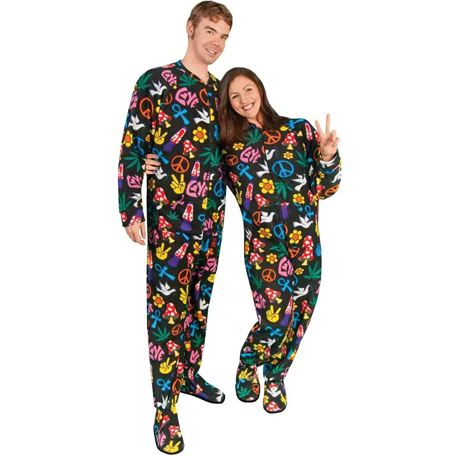 Adult onesie with drop seat