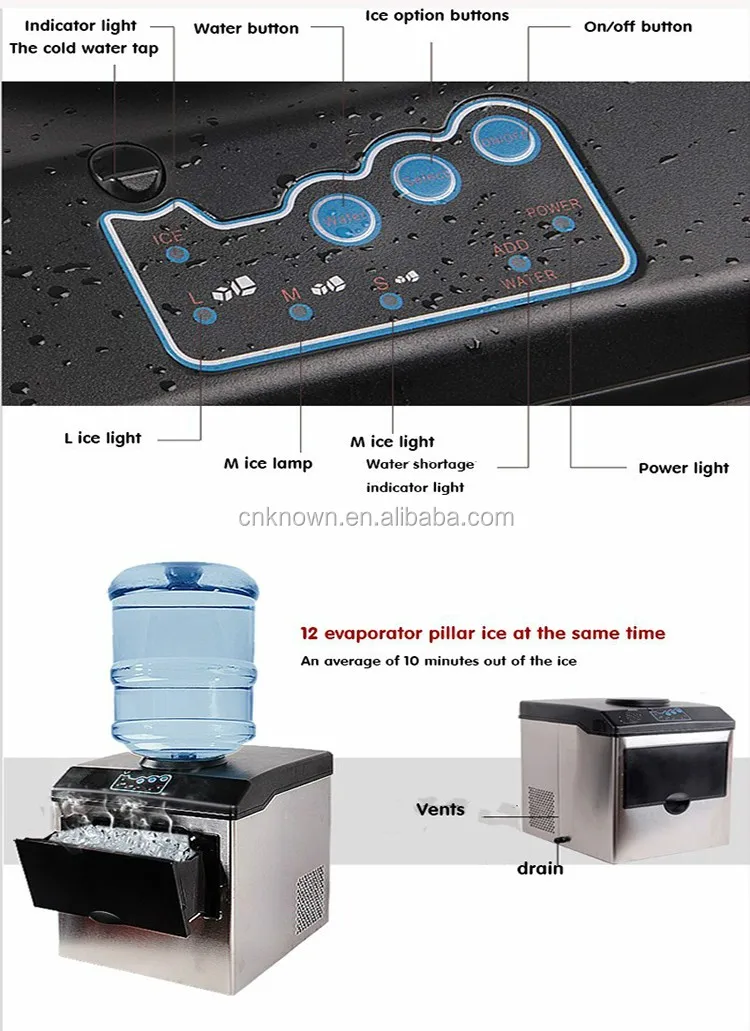 2023 Ce Approved Ice Cube Maker For Sale Portable Home Use Mini Ice