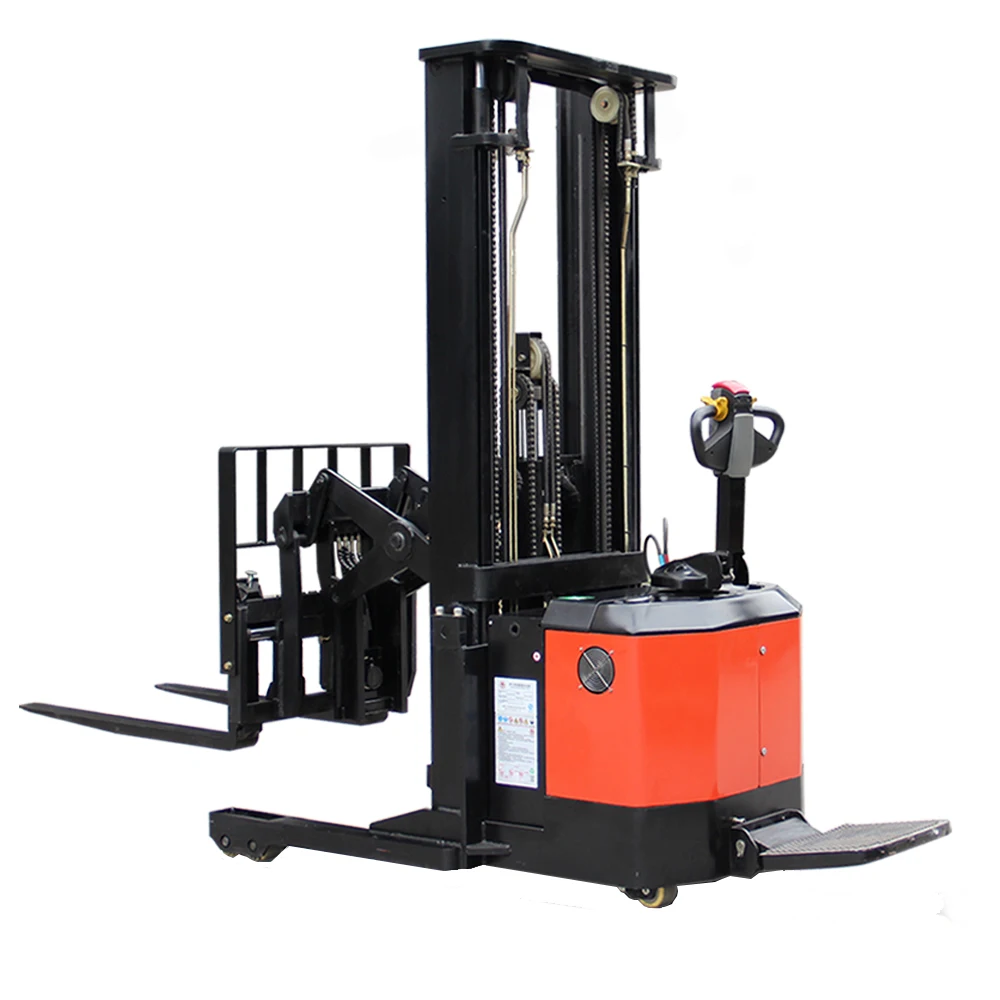 Economic 2 Ton 6m Forklift Electric Powered Pallet Jack Stacker