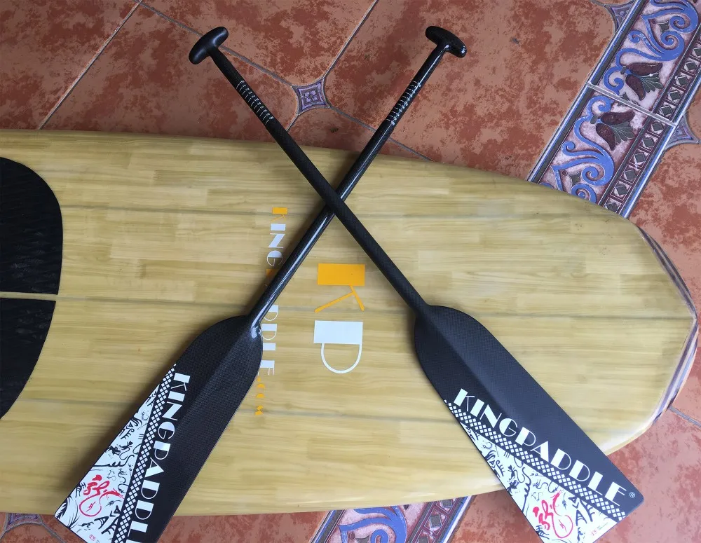 Kingpaddle D07 Adjustable Carbon Dragon Boat Paddle With Idbf Logo
