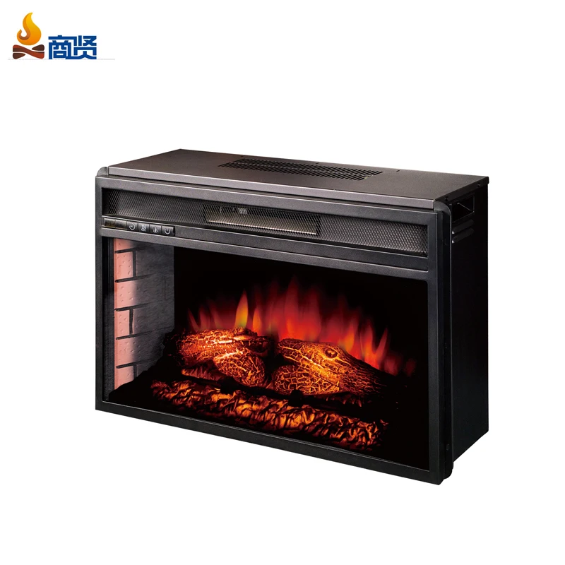 Insert Electric Fireplace Flat Front Decorative Fireplace With