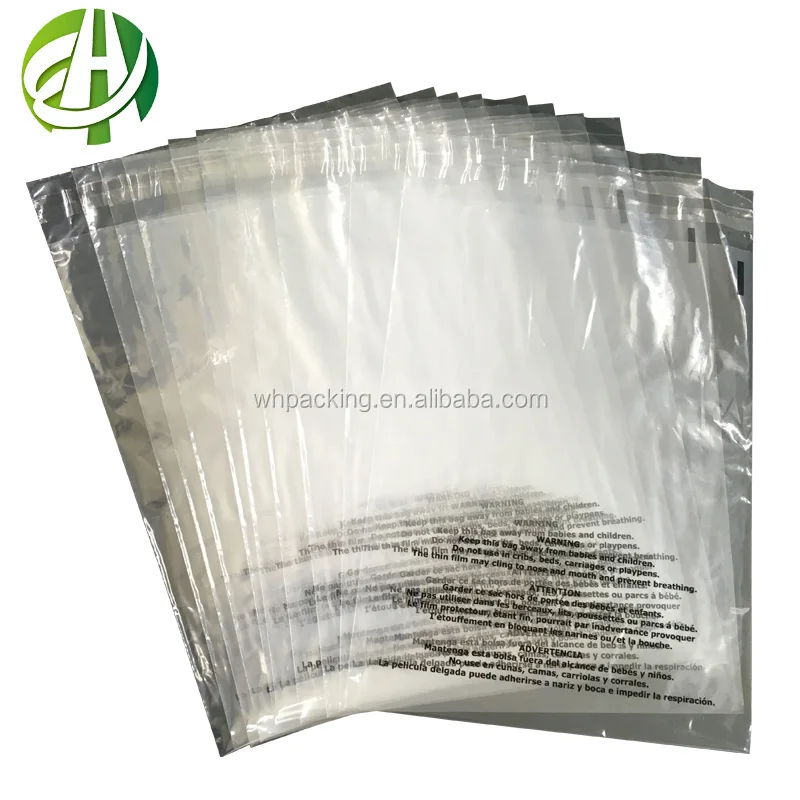 thin clear plastic bags