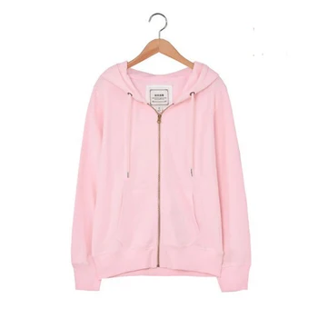 tan zip up hoodie