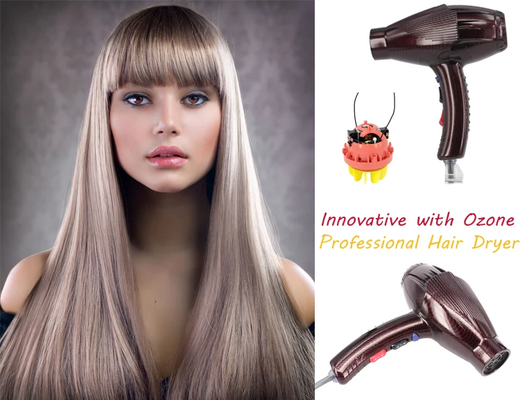 Innovative Ozone Function Salon Hair Dryers Professional Blow Dryer