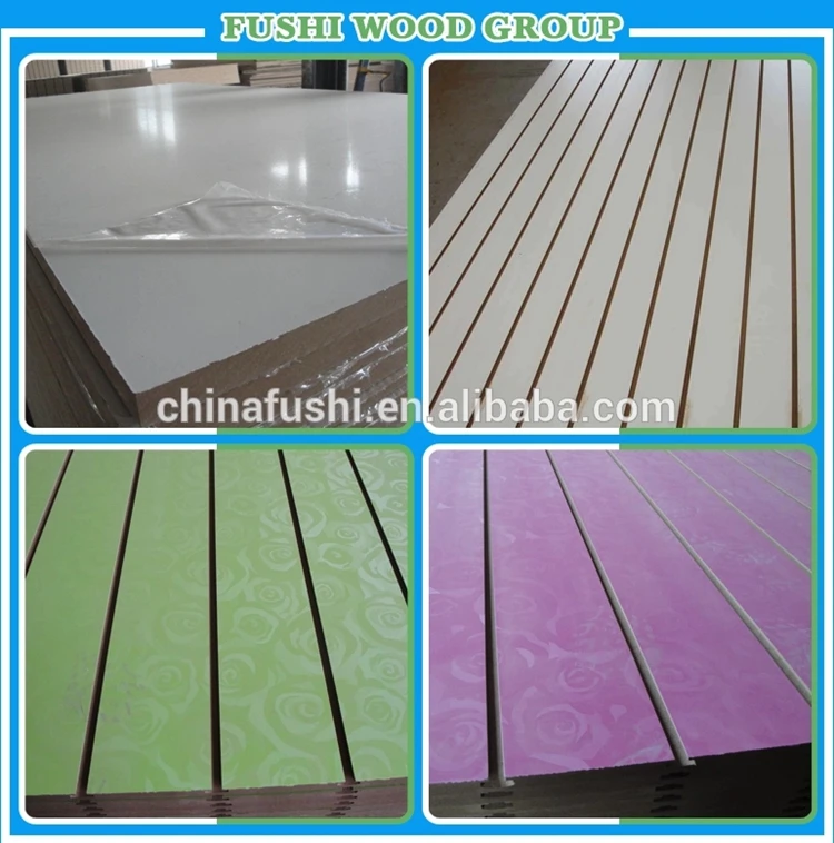 Slat Wall Panel Slot Board Slotted Mdf Board