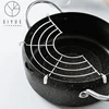 Mini Medical Stone Useful Fryer Pot with Oil Filter Screen