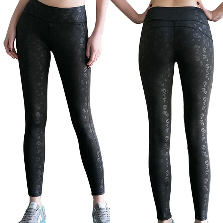 black yoga pants with pockets