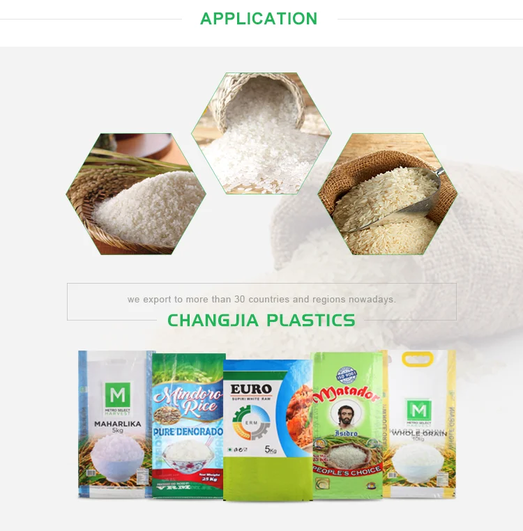 Bulk Purchase Recyclable 5kg Pp Woven Rice Packaging Bags Buy