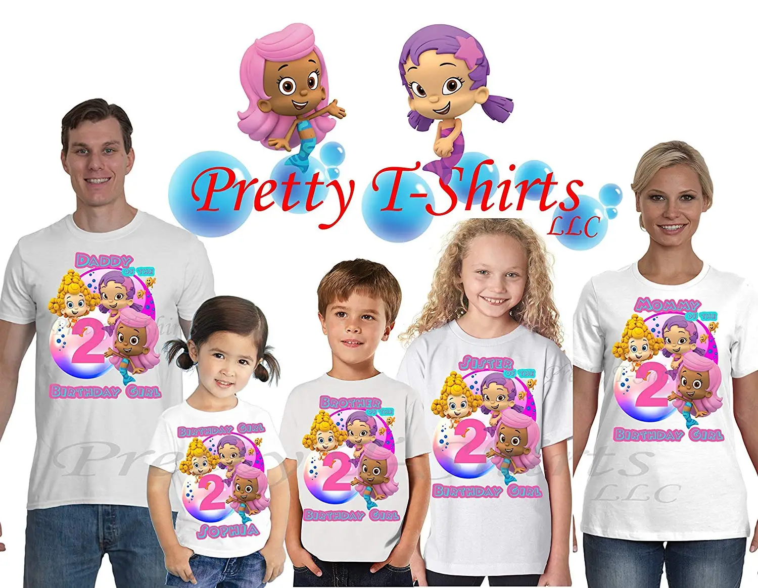 bubble guppies family shirts