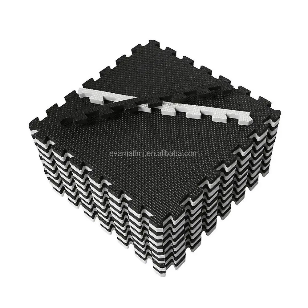 High Density Nontoxic Eva Foam Mat Black And White Buy Cheap