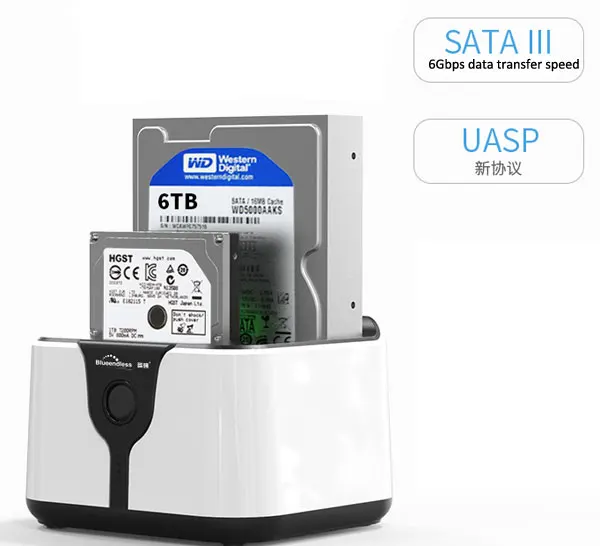 Câble SATA vers USB 3.0, adaptateur de disque dur USB vers SATA III et SSD  de 2,5, compatible avec Windows XP/Vista/7/8/10 et Mac OS ECC (SATA III,  2,5) : : Informatique