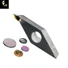 High Quality CNC machine lathe natural diamond insert for high speed cutting small lathe cnc cutting tool for tools jewelry