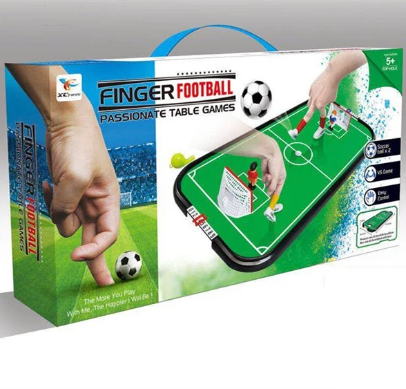 ArtCreativity Finger Flick Football Games, Set of 2, Mini Tabletop Football  Game Sports with Posts and Foam Footballs Toys, Paper Football Games for