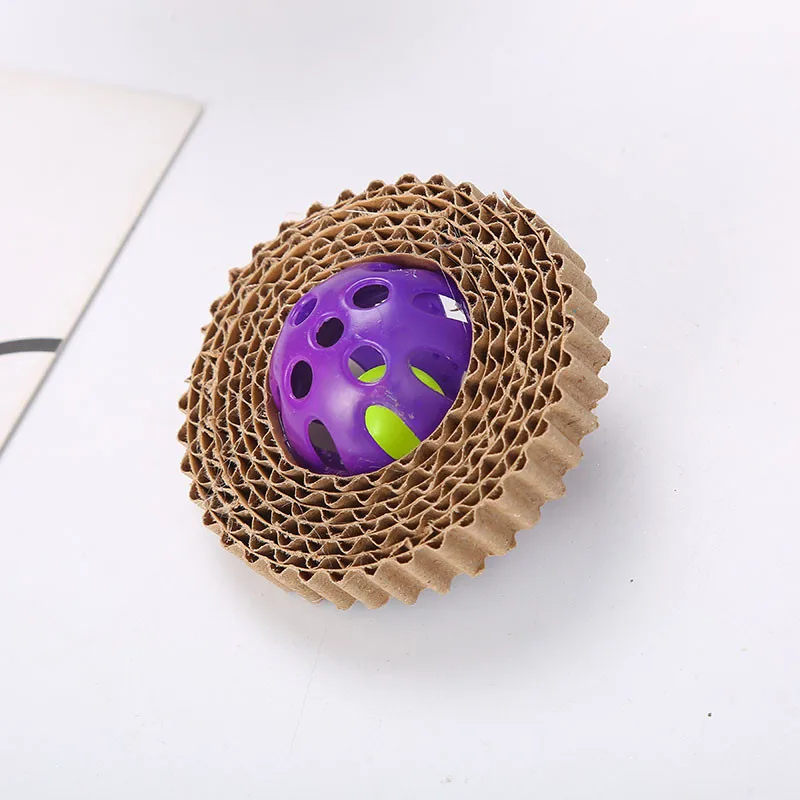 cat scratcher with ball