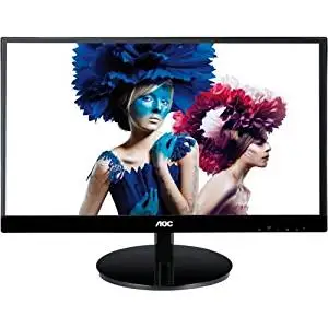 Aoc Value I2769vm 27" Lcd Monitor . 16:9 . 5 Ms . Adjustable Display Angle . 1920 X 1080 . 16.7 Million Colors . 250 Nit . 1,000:1 . Speakers . Hdmi . Vga . Displayport . 35 W . Black "Product Type: Computer Displays/Monitors"