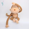 Alibaba OEM high quality long tail monkey stuffed toys children dolls cute plush monkey toy
