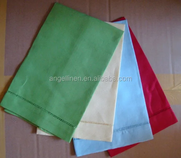 100% Pure Linen Plain Tea Towel In Solid Color In High Quality For