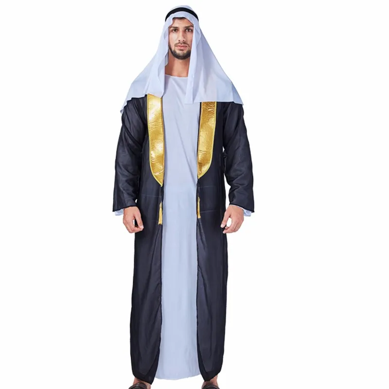 Adult Halloween Cosplay Costume Arab Clothes Middle Eastern Clothing ...