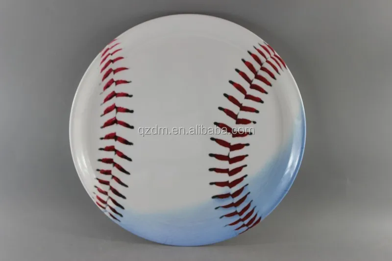 13" Melamine Tennis Dinner Plate Sports goods