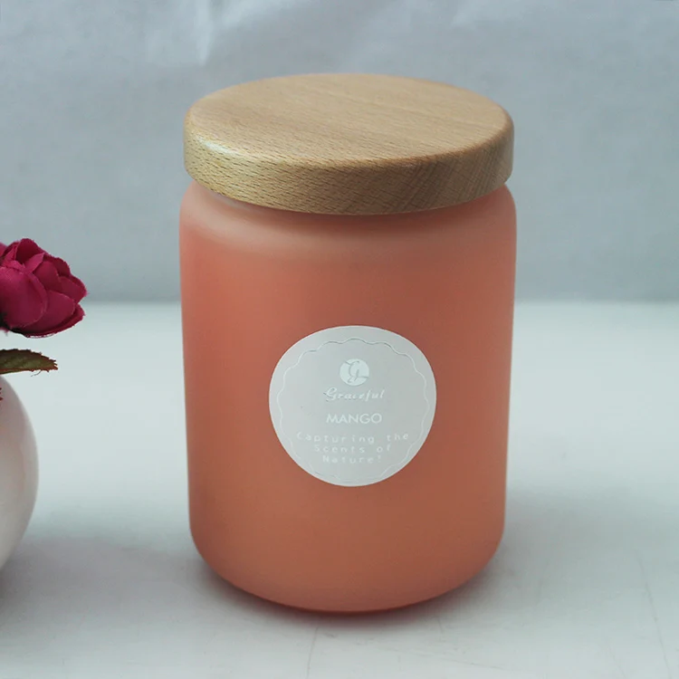 Wholesale Luxury Unique Candle Jar With Wooden Lid Buy Candle Jars
