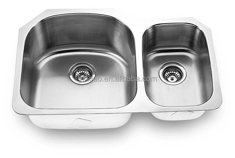 2019 Rectangular Farmhouse Double Bowl SUS 304l Kitchen Sink