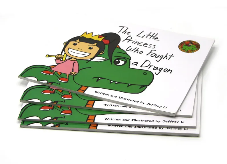 Cheap Bulk Full Color Printed Lovely Children English Story Book