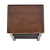 3-tier wooden bathroom end table antique side table