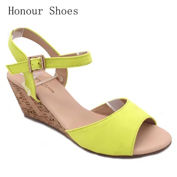 lemon wedge shoes