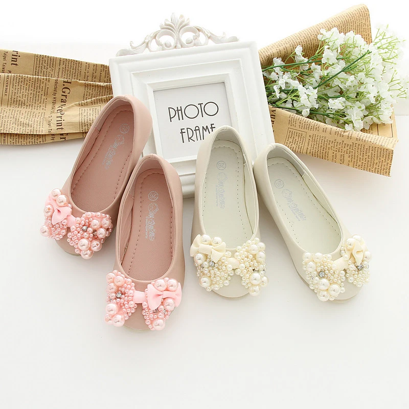 pearl flat shoes