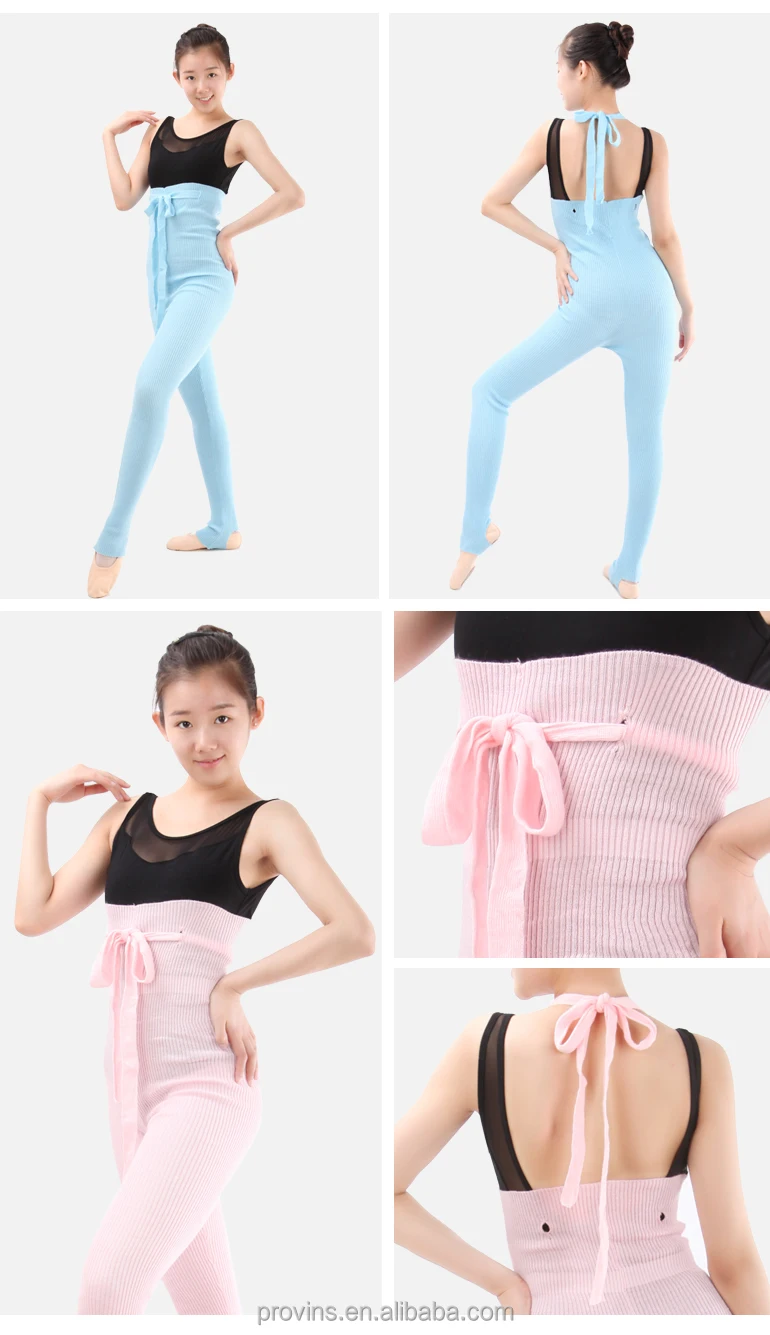 ballet knit warm up pants