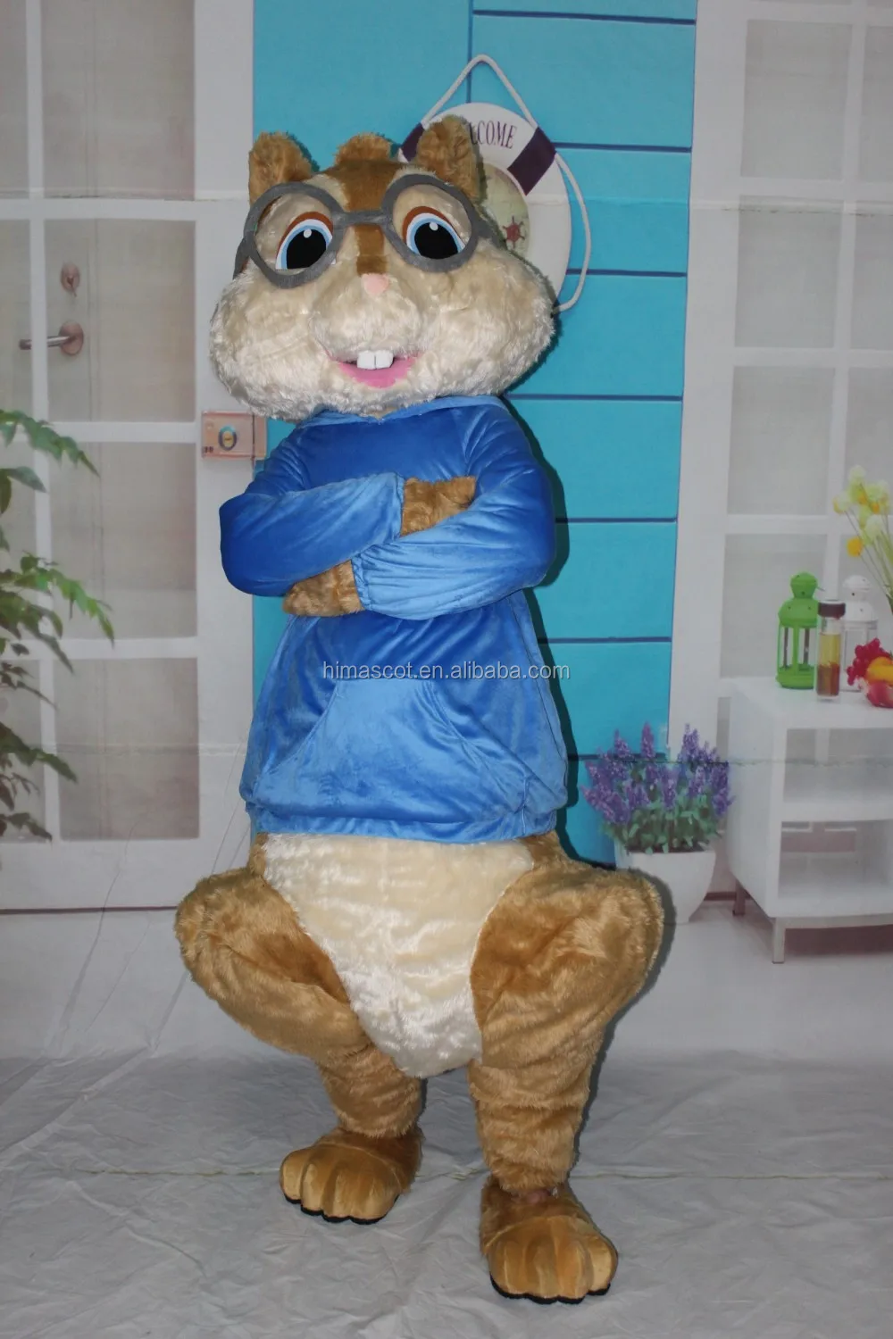 Hi Ce Hottest Character Alvin Mascot Costume Simon The Chipmunk ...