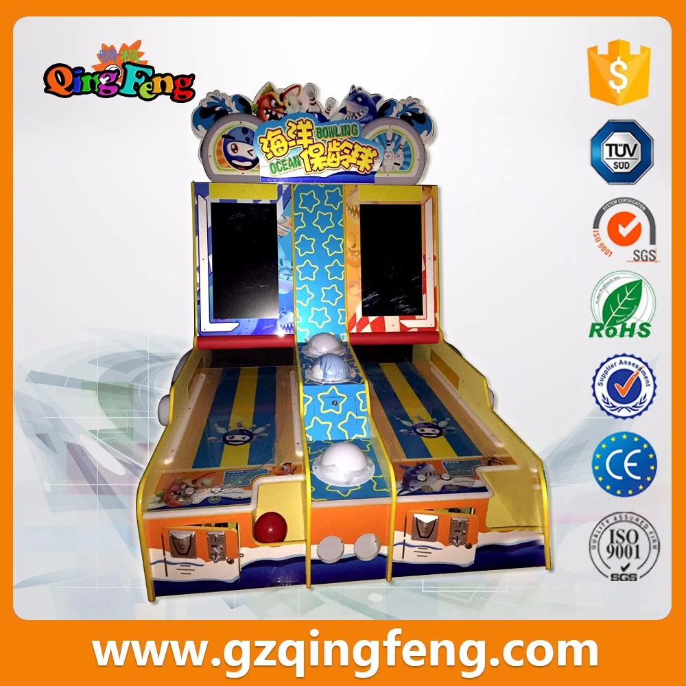 indoor coin operated Ocean Bowling arcade shooting ball game machine sale 