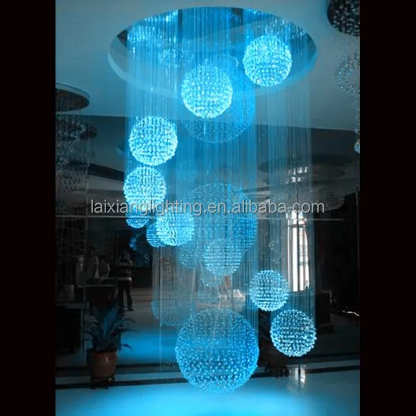 China Yeenoo Lighting Led Chandelier Fibre Optic View Led