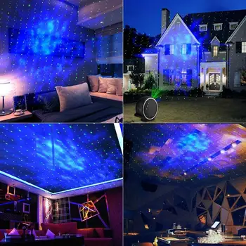 360 rotation romantic night sky stars christmas decoration led laser projector lights for party - Christmas Led Projector 360 rotation romantic night sky stars christmas decoration led laser projector lights for party - Christmas Led Projector
