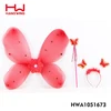 Girls Party Play Set Light Up Fairy Wings