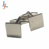 Wholesale cheap cufflinks custom metal blank plating cufflink sets
