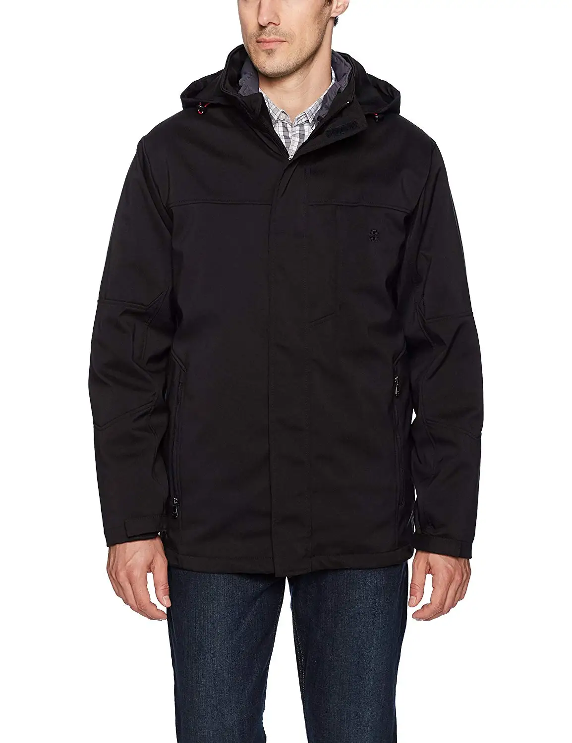 Weatherproof Vintage Mens 32 Degrees Colorblocked 3-in-1 Systems Jacket Green S